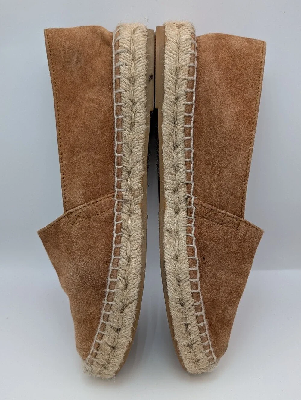 J. Crew Suede Leather Espadrilles Flats